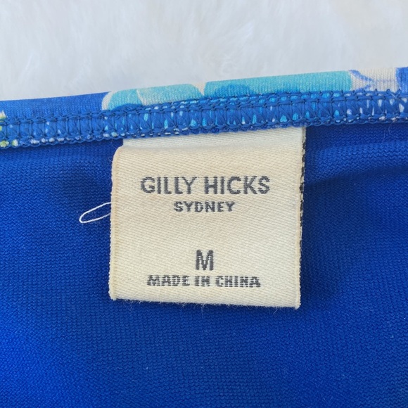 Gilly Hicks Floral Bikini bottom with adjustable keyhole sides - Picture 3 of 5